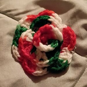 Handmade Multicolor Crochet Flower brooch Accessory